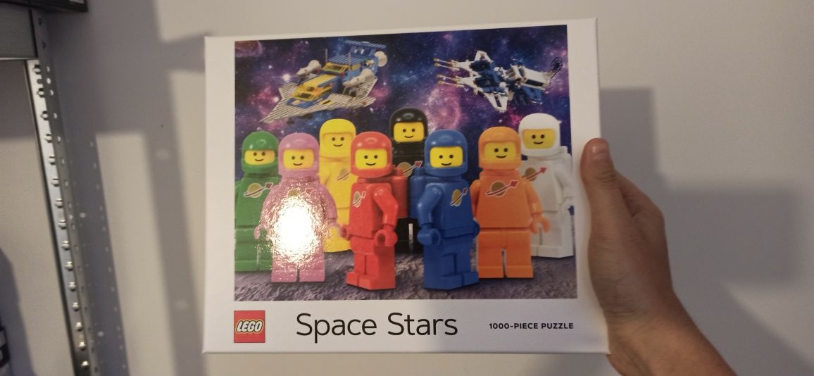 Puzzle lego space 1000 elementów nowe