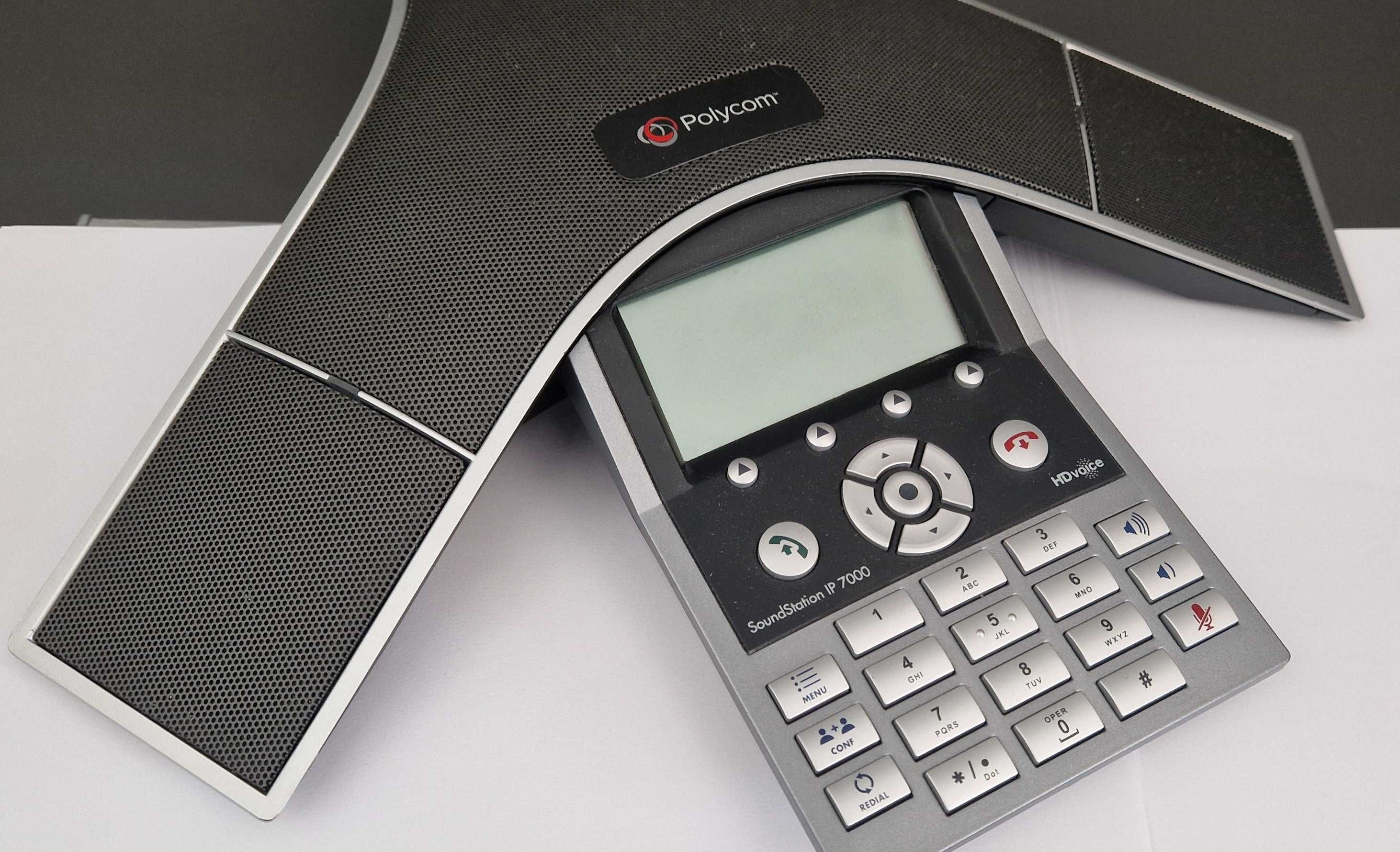Telefon VoIP SIP konferencyjny Polycom Poly IP7000 SoundStation PoE