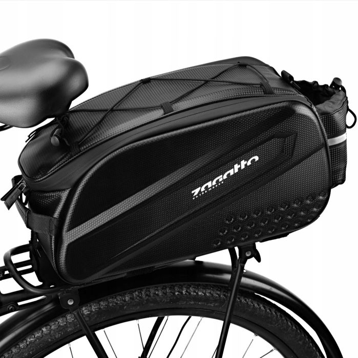 Wodoodporna sakwa rowerowa na bagażnik torba na rower ramię sztywna