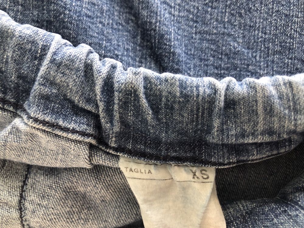 Jeans grávida tamanho XS Benetton