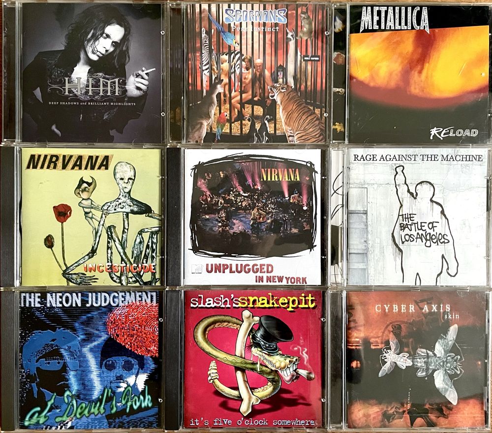 Фірмові компакт диски (Music CD - Rock)