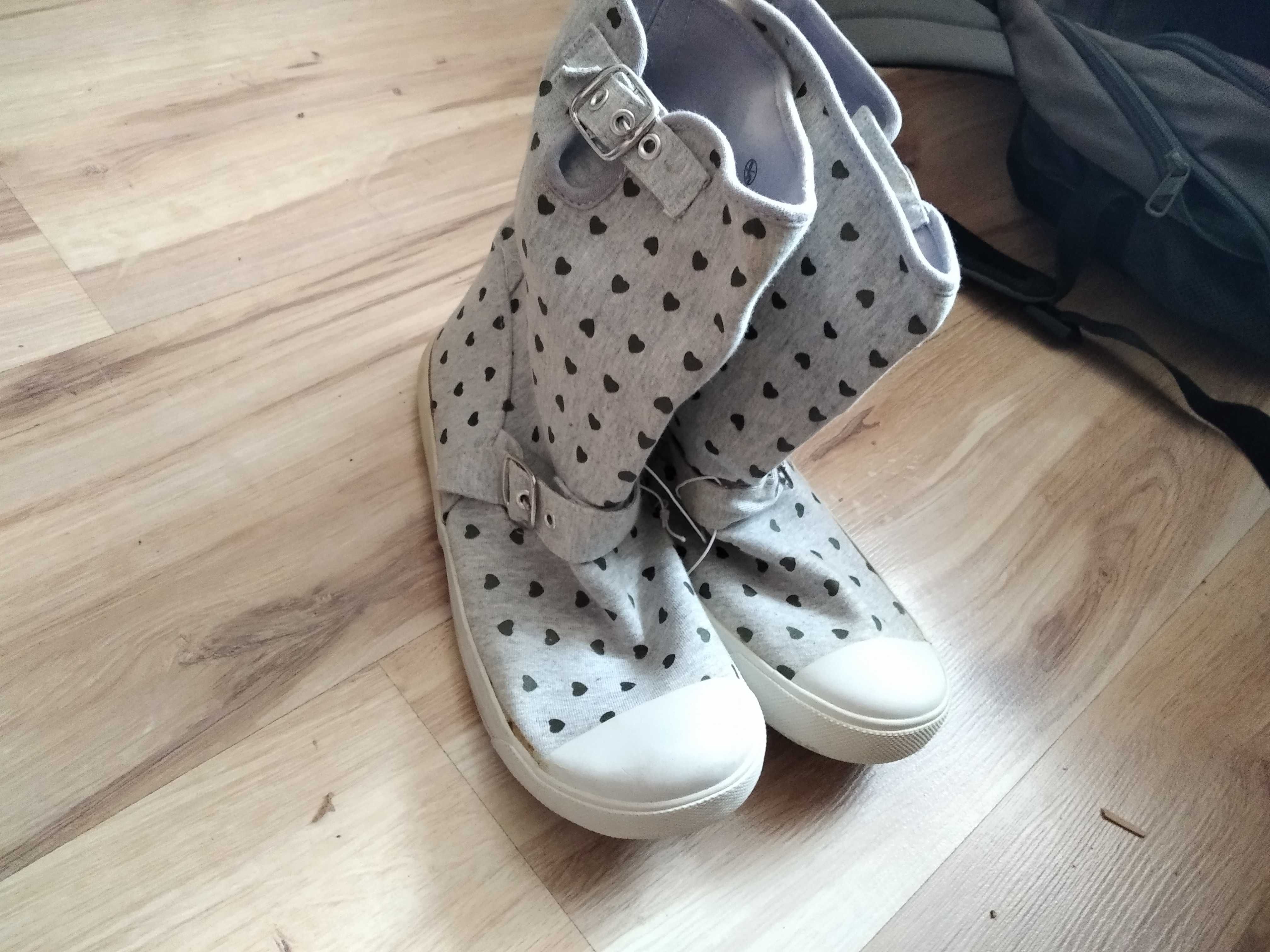 Damskie wysokie trampki r. 38,39,41