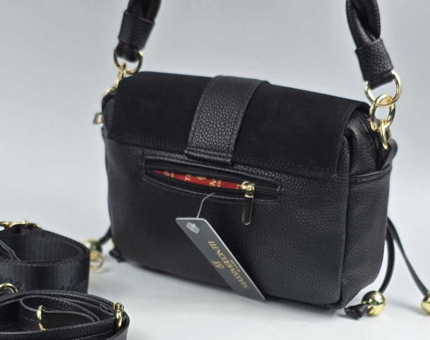 Massimo Contti listonoszka z serduszkiem czarny