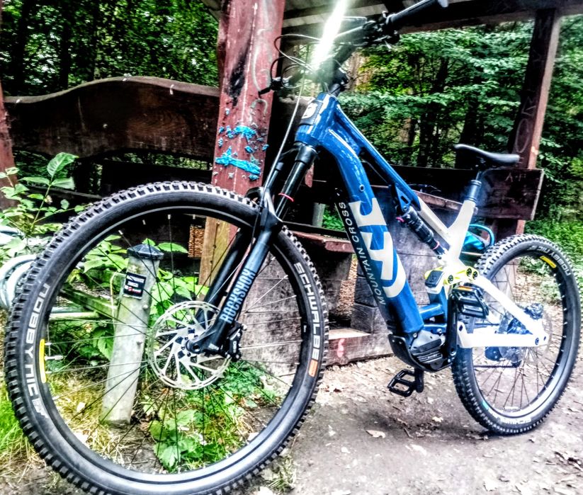 Rower elektryczny e-bike 85Nm Husqvarna full suspension