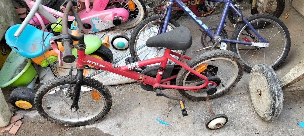 Bicicletas sem uso