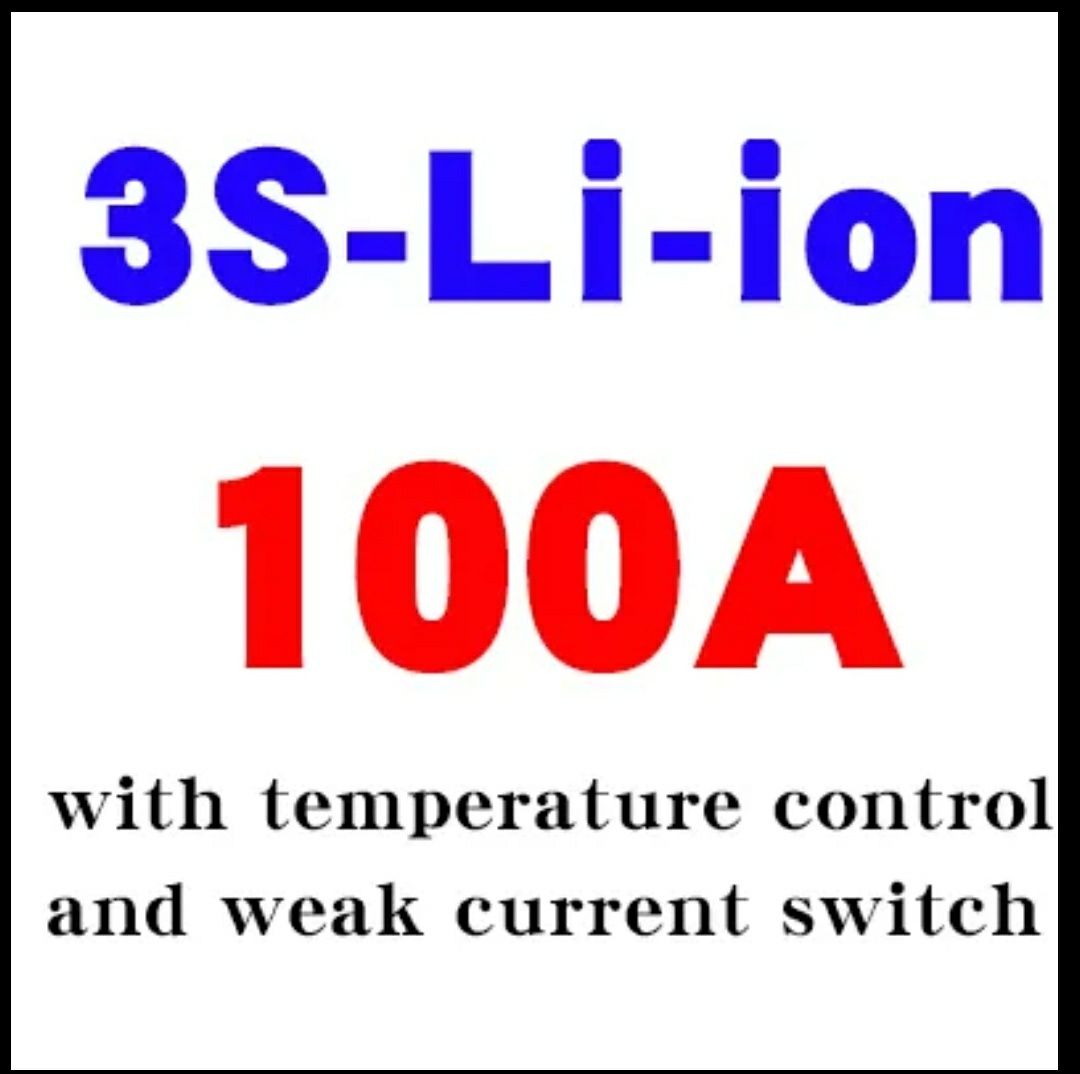 BMS 3s, 12v, 100A