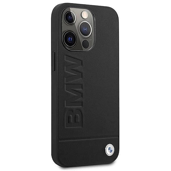 Etui BMW Signature Logo Imprint MagSafe na iPhone 14 Pro Max - czarne