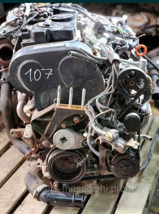 Мотор без навісного двигатель двигун двс у зборі