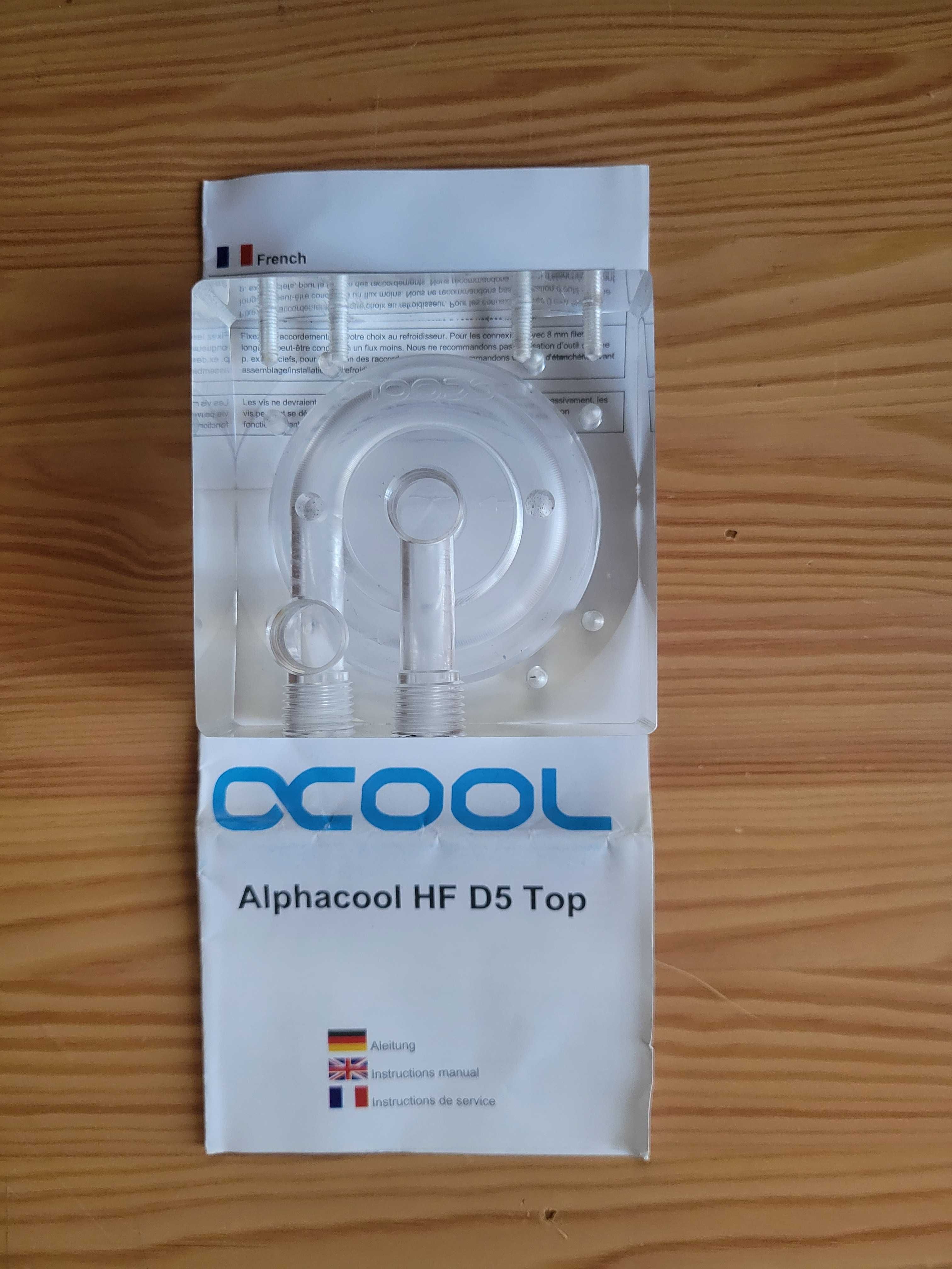 Alphacool HF D5 Top - Plexi + Alphacool VPP655 - Single Edition