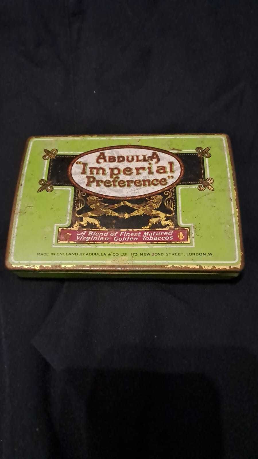 Lata Vintage Abdulla "Imperial Preference" (Rara/Colécionável)