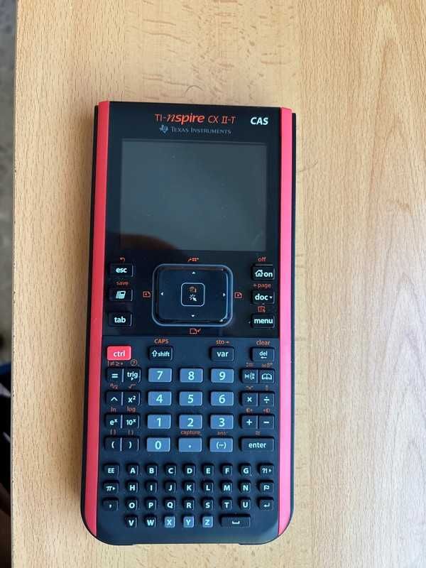Calculadora gráfica Texas Nspire Cx II -T