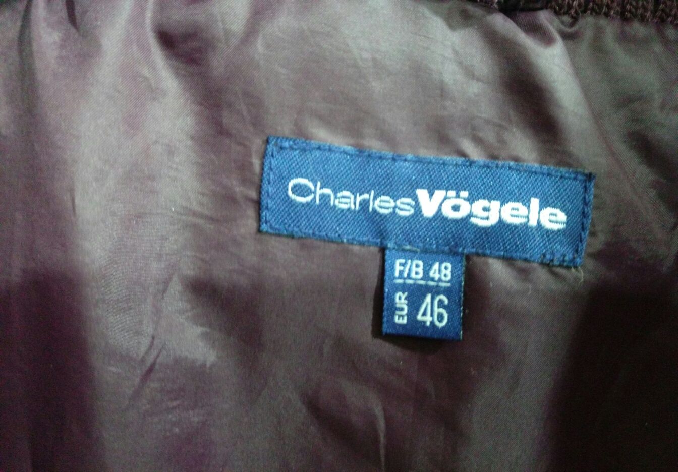 Оригинал теплая осенне-весенняя куртка Charles Vogele