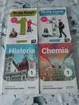 Podręczniki klasa 1 to sie liczy, historia, chemia, polski