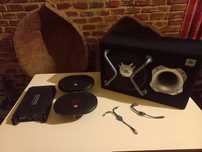 Subwoofer e colunas