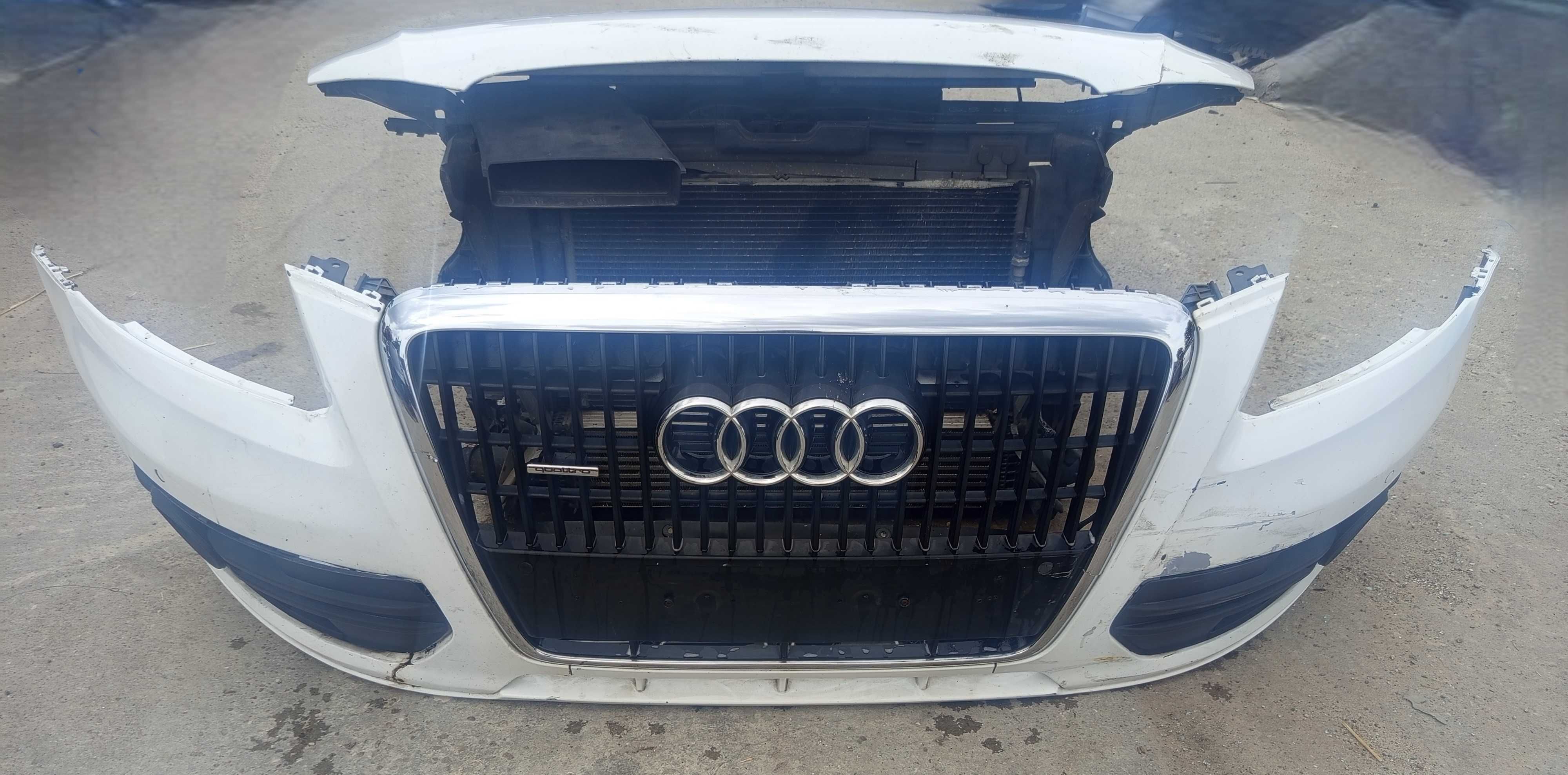 Przód AUDI Q5 8R 2.0 TDI Zderzak Maska Pas przedni z chłodnicami