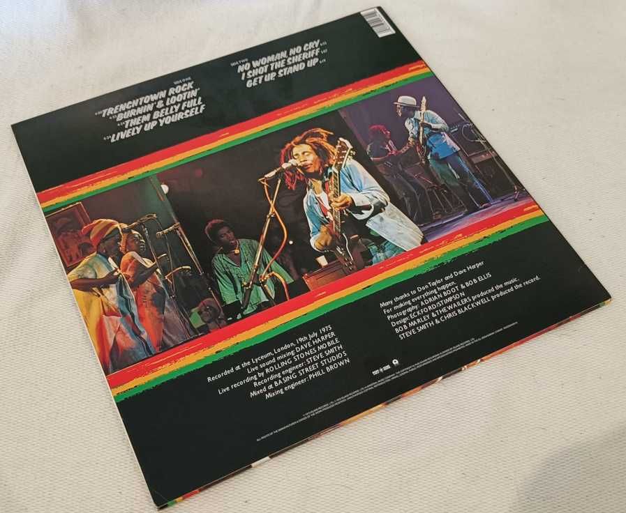 Bob Marley And The Wailers – Live! (album em vinil, 1LP)