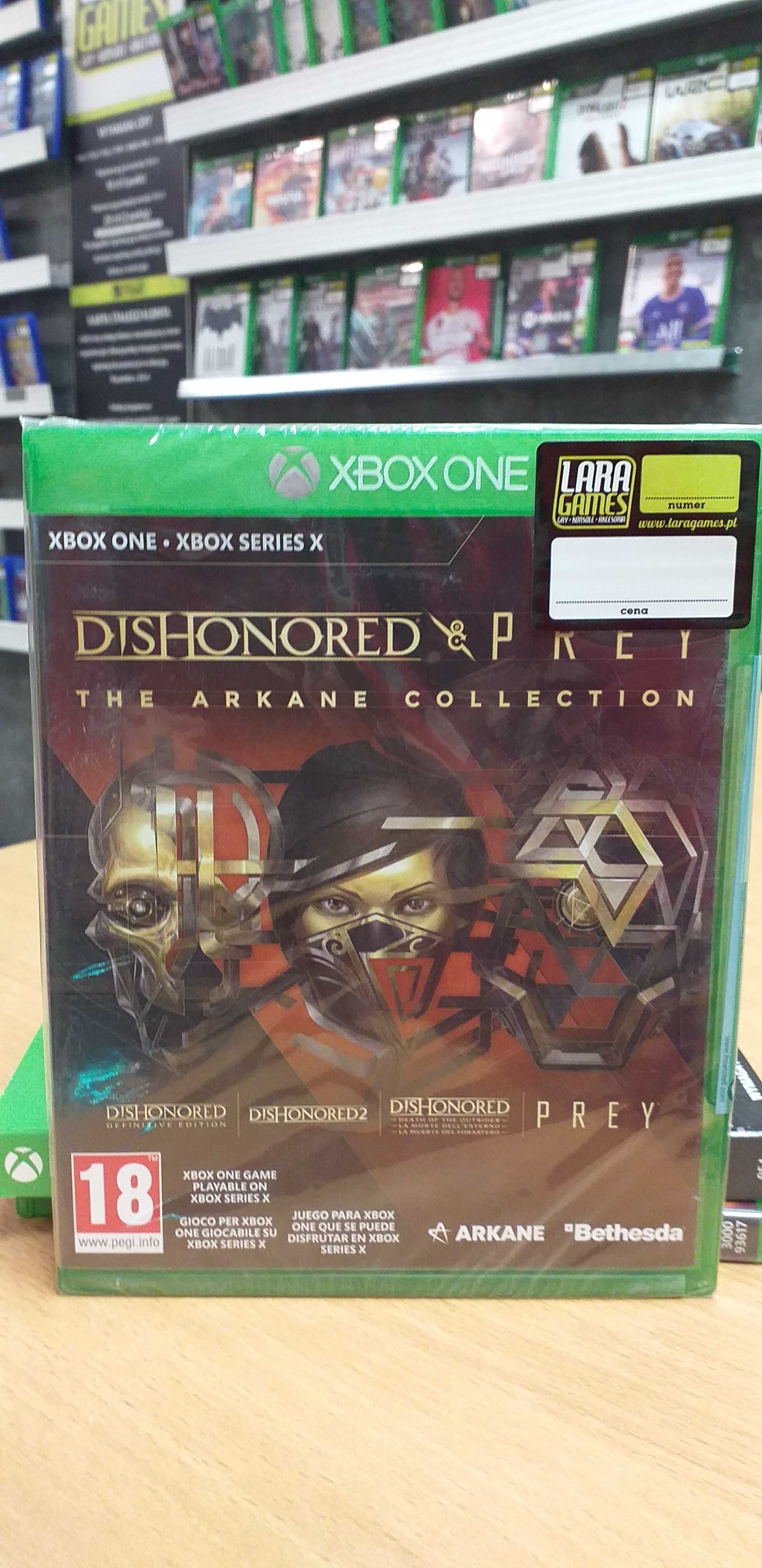Dishonored and Prey The Arkane Collection XBOX ONE Series X Lara Games