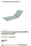 Vendo colchão para espreguiçadeira Naterial
