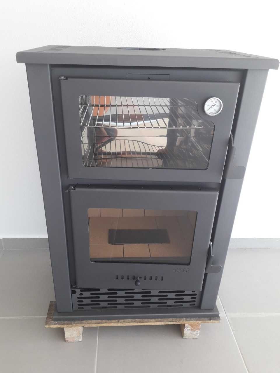 Salamandra 15kw Com Forno INOX