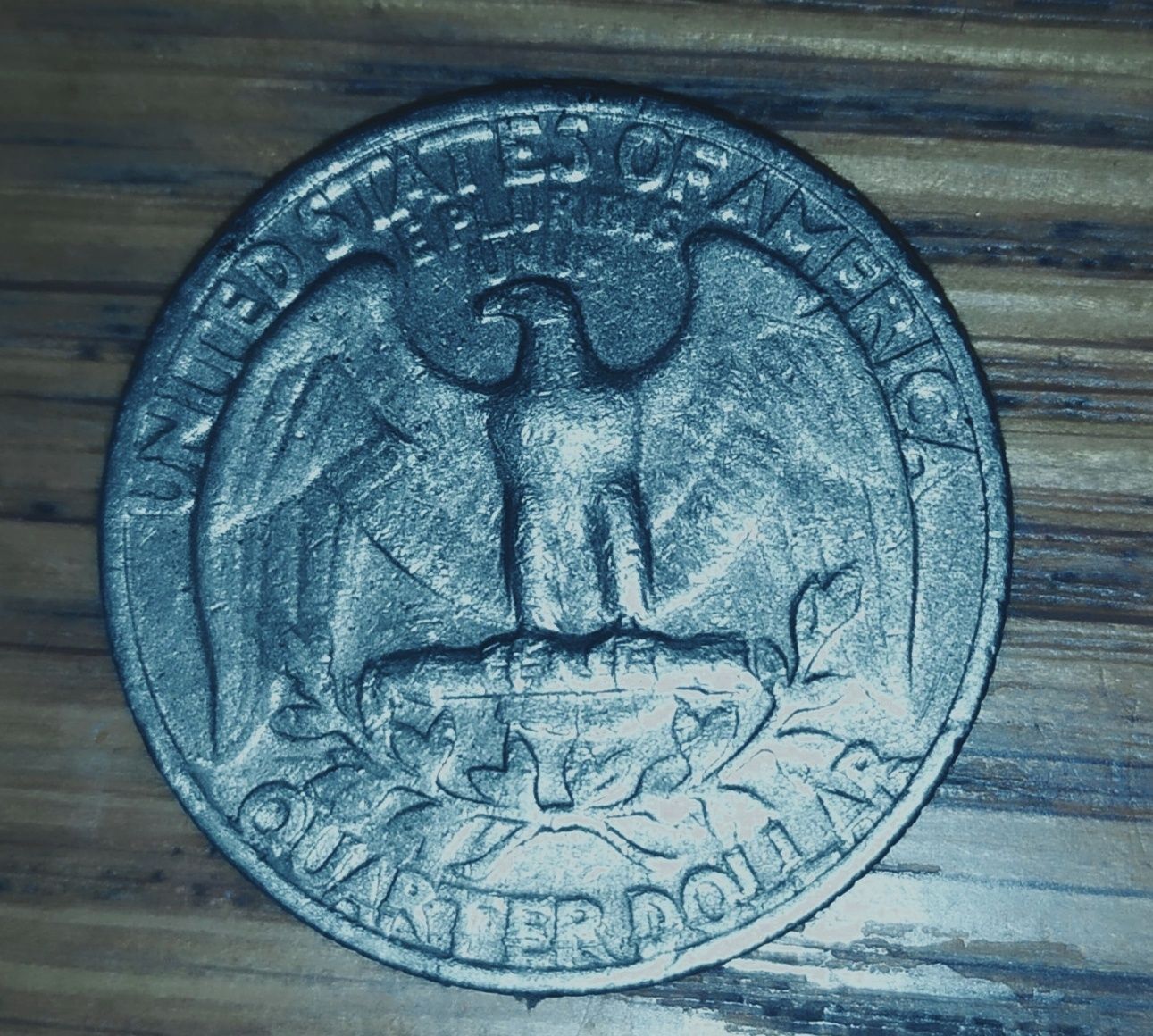 Quarter dollar 1969 rok