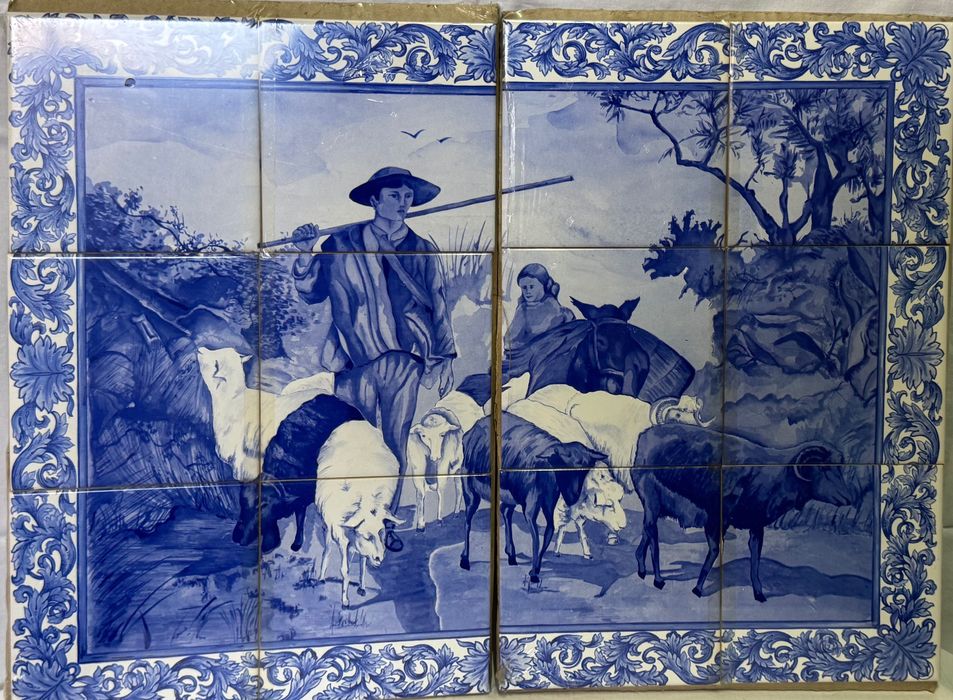 Azulejos Pintados à Mão 45x60cm (3x4)