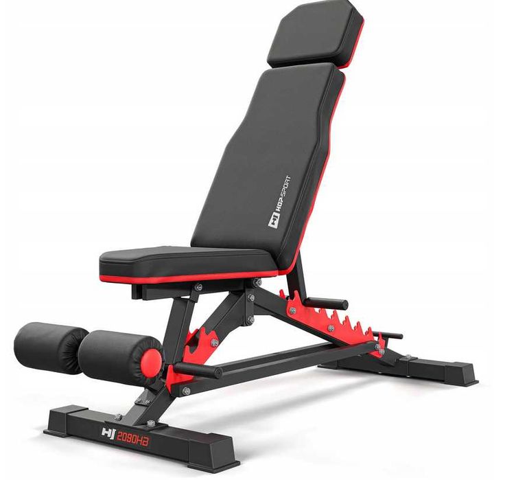 Ławka do ćwiczeń treningowa regulowana hop-sport Używana