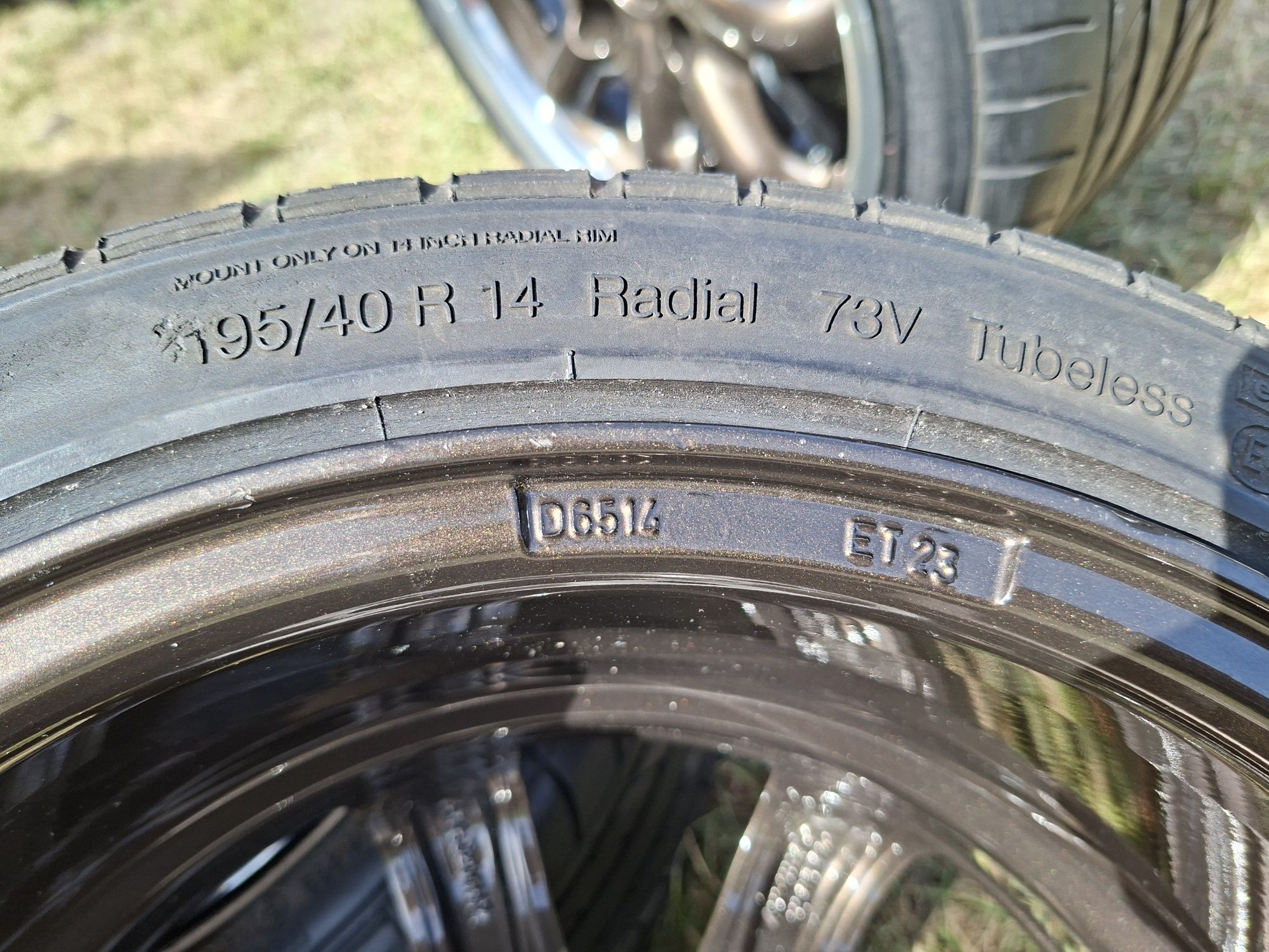 Koła aluminiowe 6.5 x 14 INTRA K791 Renault Twingo 4x100 195/40 R14