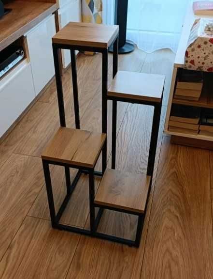 Duży kwietnik pojemny na kwiaty rośliny loft industrialny 68 cm
