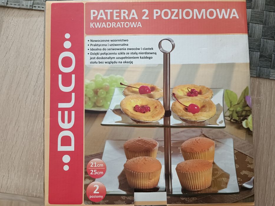Patera dwupoziomowa