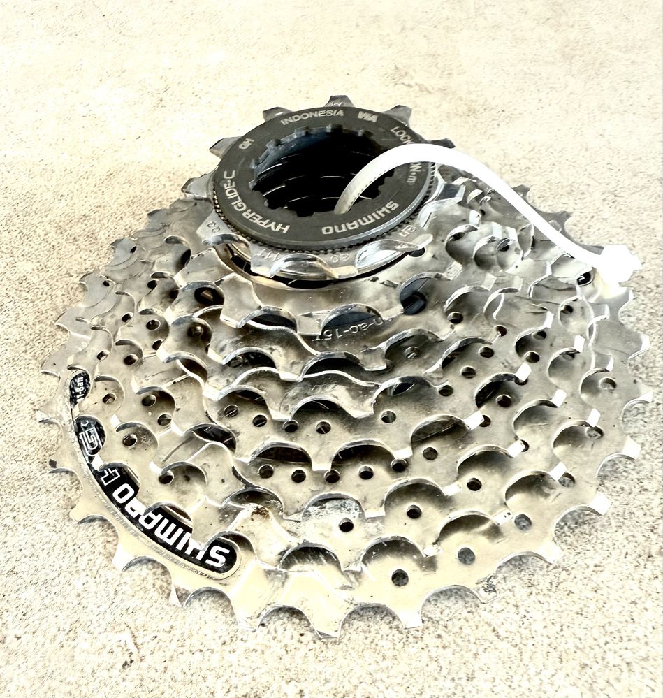 Kaseta Shimano CS-HG41 + Łańcuch Shimano CN-HG71 8 rzędów