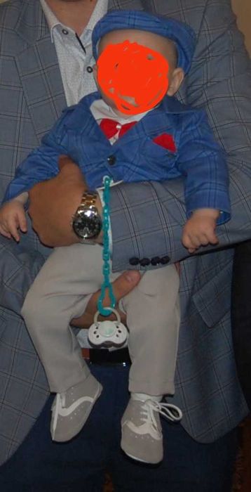 Ubranko do chrztu dla chłopca r 62