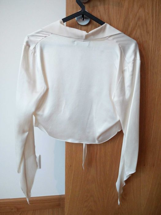 Jaqueta/Bolero/Casaca Fátima Lopes - 100% seda - Usado 1 vez