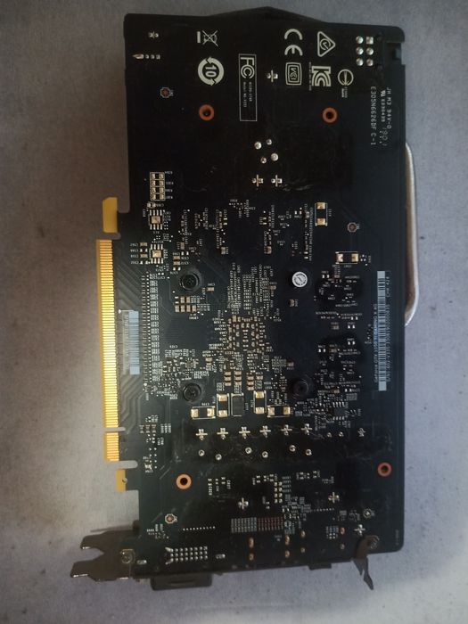 Відеокарта PCI-E 4Gb GeForce GTX1050 ti (DDR5) MSI GAMING X 4G