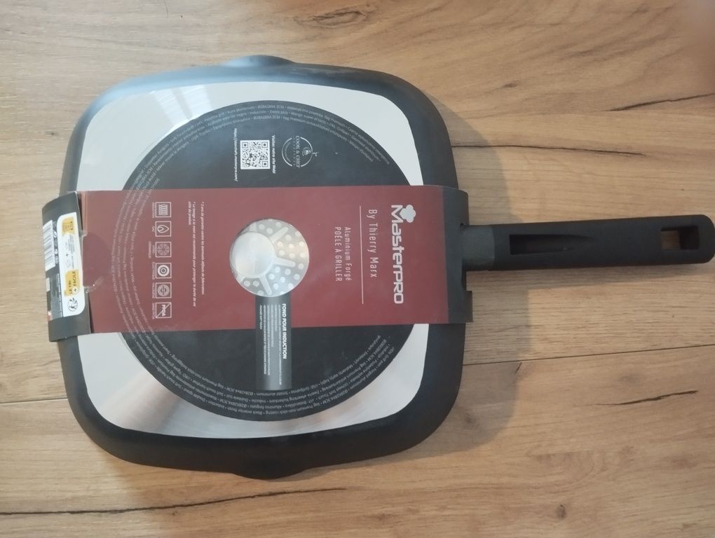 Nowa Patelnia grillowa aluminiowa 28 cm master pro ernesto Lidl