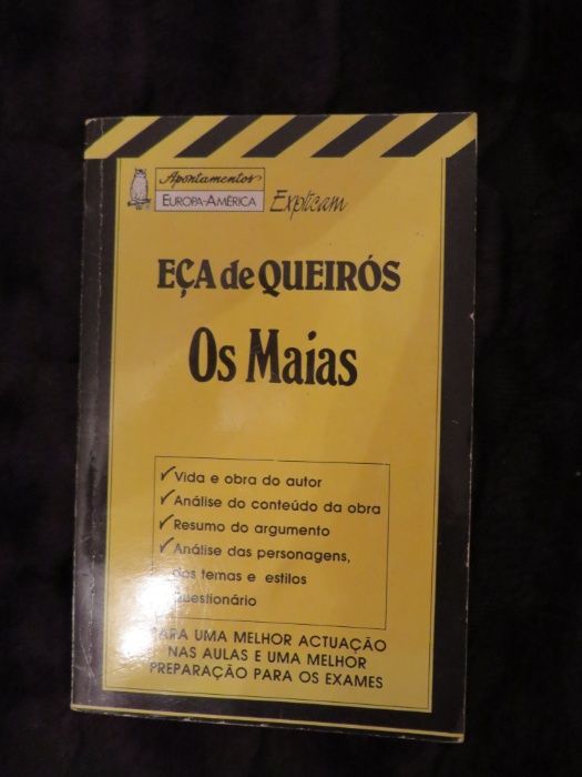 Livro  Os Maias Eça de Queiroz