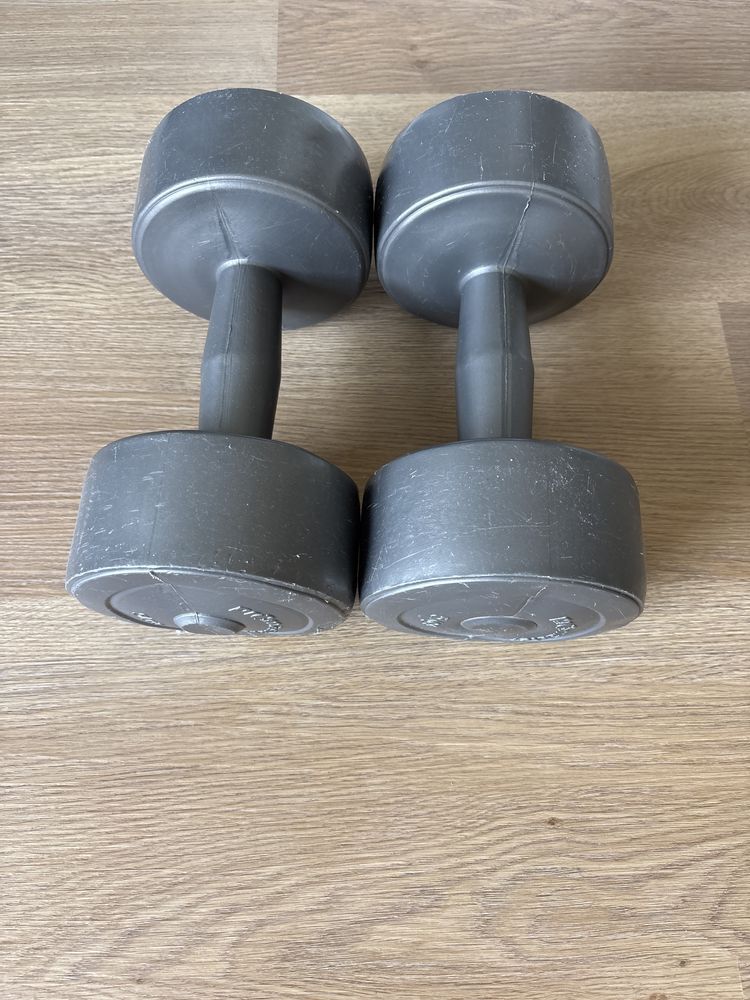 2x Halteres 5 kilos
