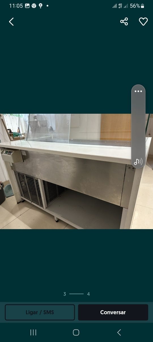 Vitrine Gelados 150 cm