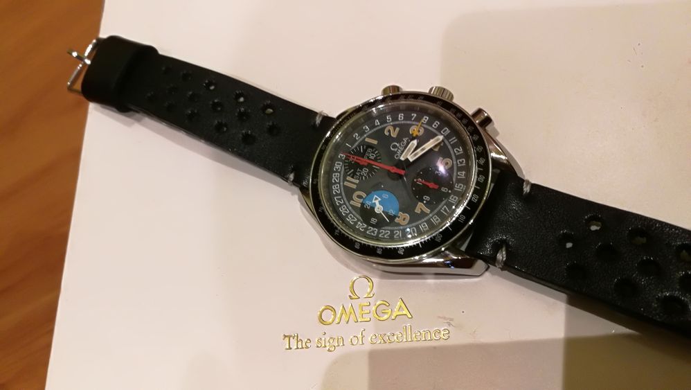 Omega speedmaster mark 40 triple date