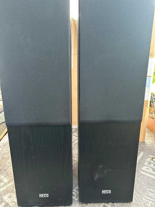 Kolumny HECO Victa 700 Selection – komplet 2 szt., czarne świetny stan