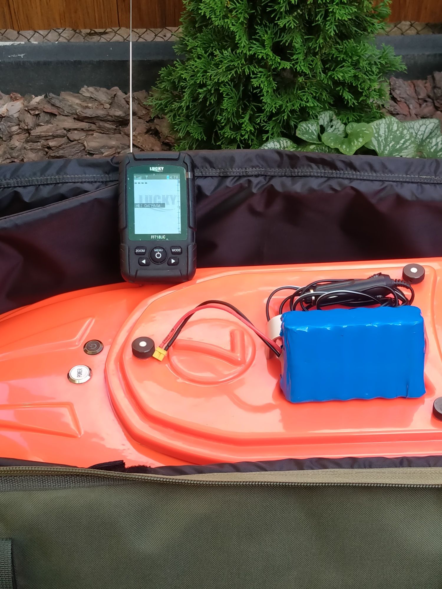 Кораблик карповий Дельфін 7+GPS+єхолот