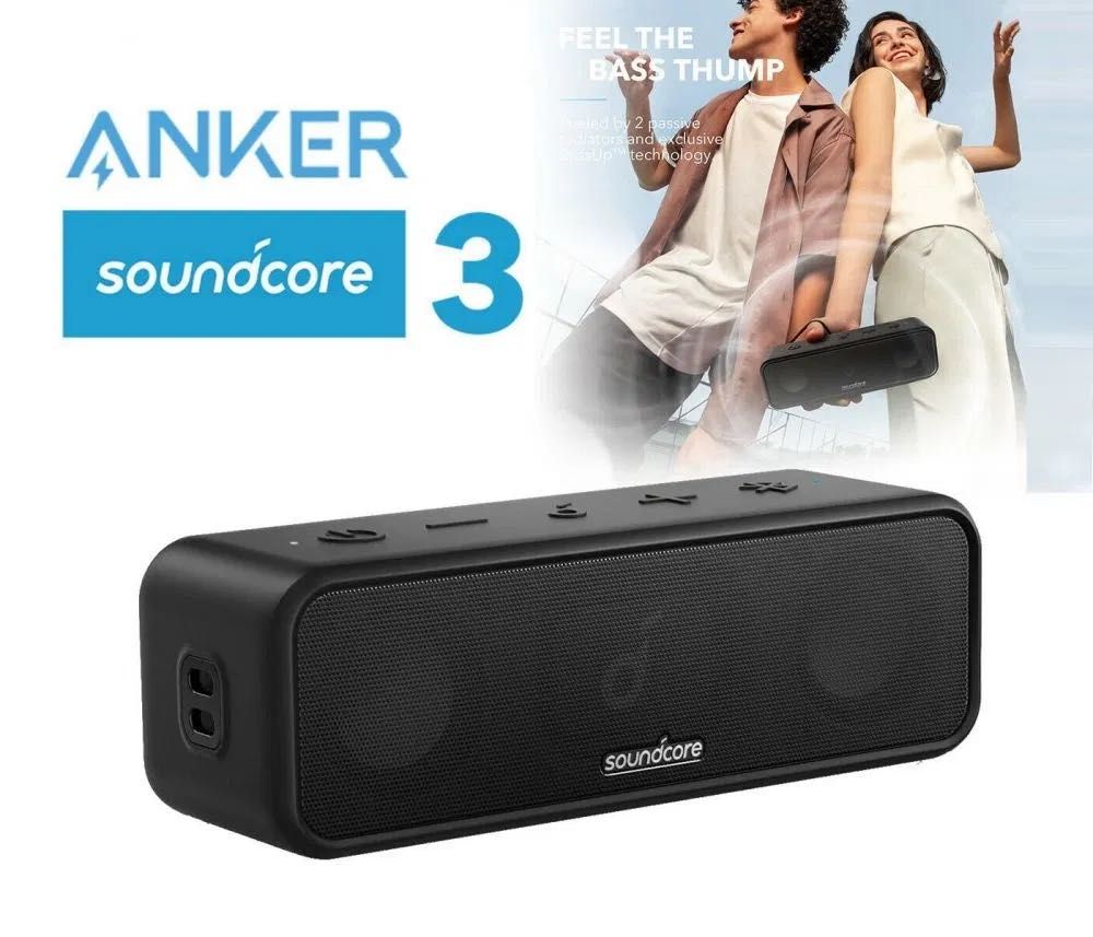 Портативна колонка Anker Soundcore 3. Bluetooth. Титанові драйвери