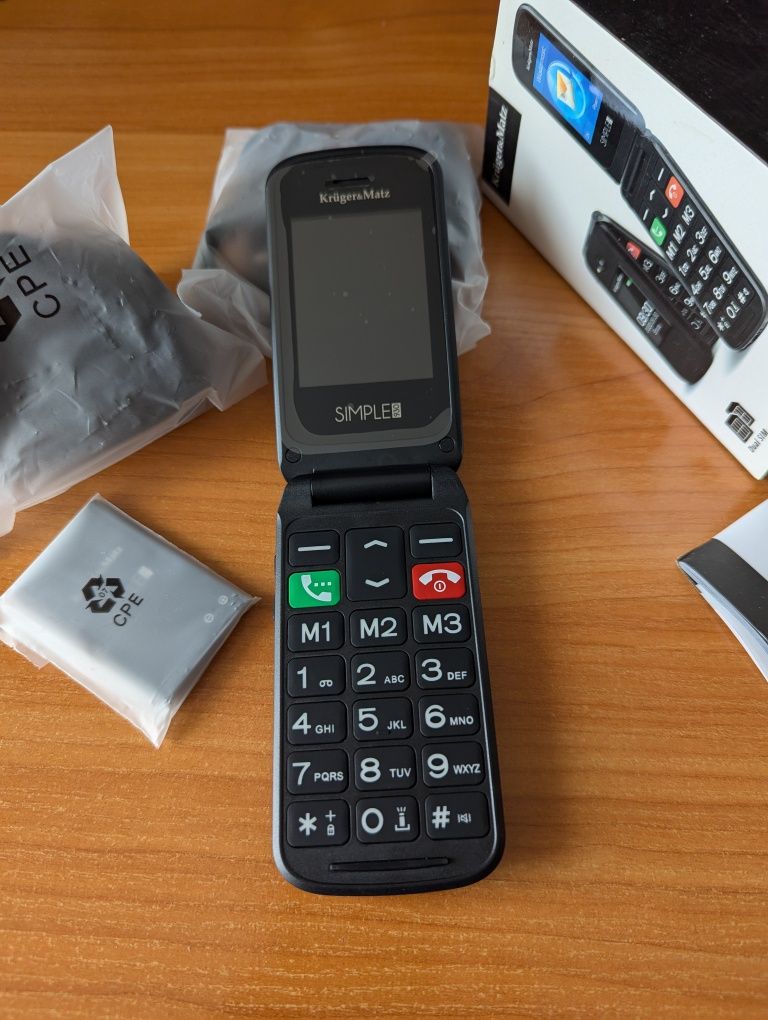 Telefon GSM dla seniora Kruger&Matz Simple 931