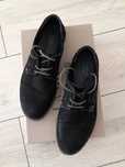 Buty czarne zamszowe Lasocki