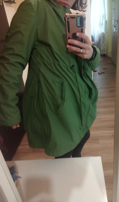 Kurtka ciążowa 40 L z wkładką niemowlęcą