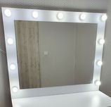 Lustro Hollywood  make up, do wizażu  makijażu  salonu fryzjerskiego