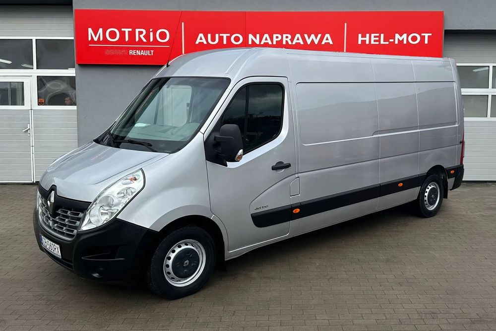 Renault Master III L3H2  2.3DCi 170KM, EURO 6, Klima, 3-osobowy, POLSKI SALON, VAT-marża!
