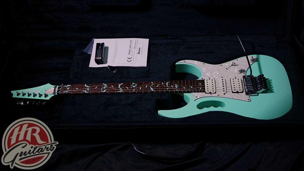 Ibanez JEM70VP Steve Vai SFG Sea Foam Green, 2012 rok