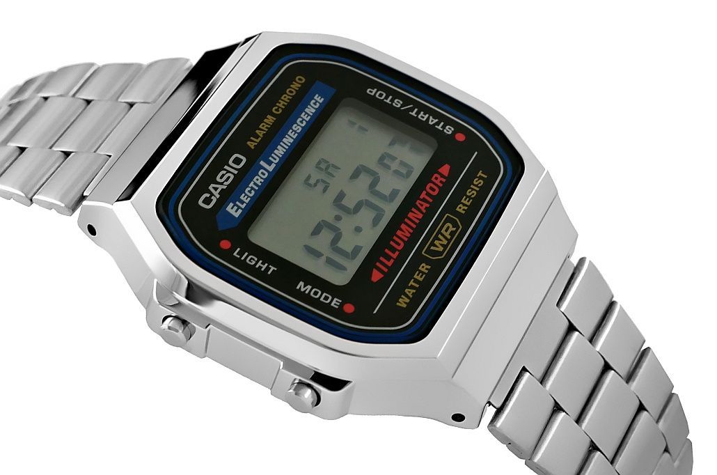 zegarek casio vintage a168wa-1wcr + box