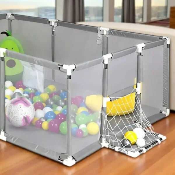 Дитячий манеж ігровий / Манеж детский с баскетбольным кольцом воротами