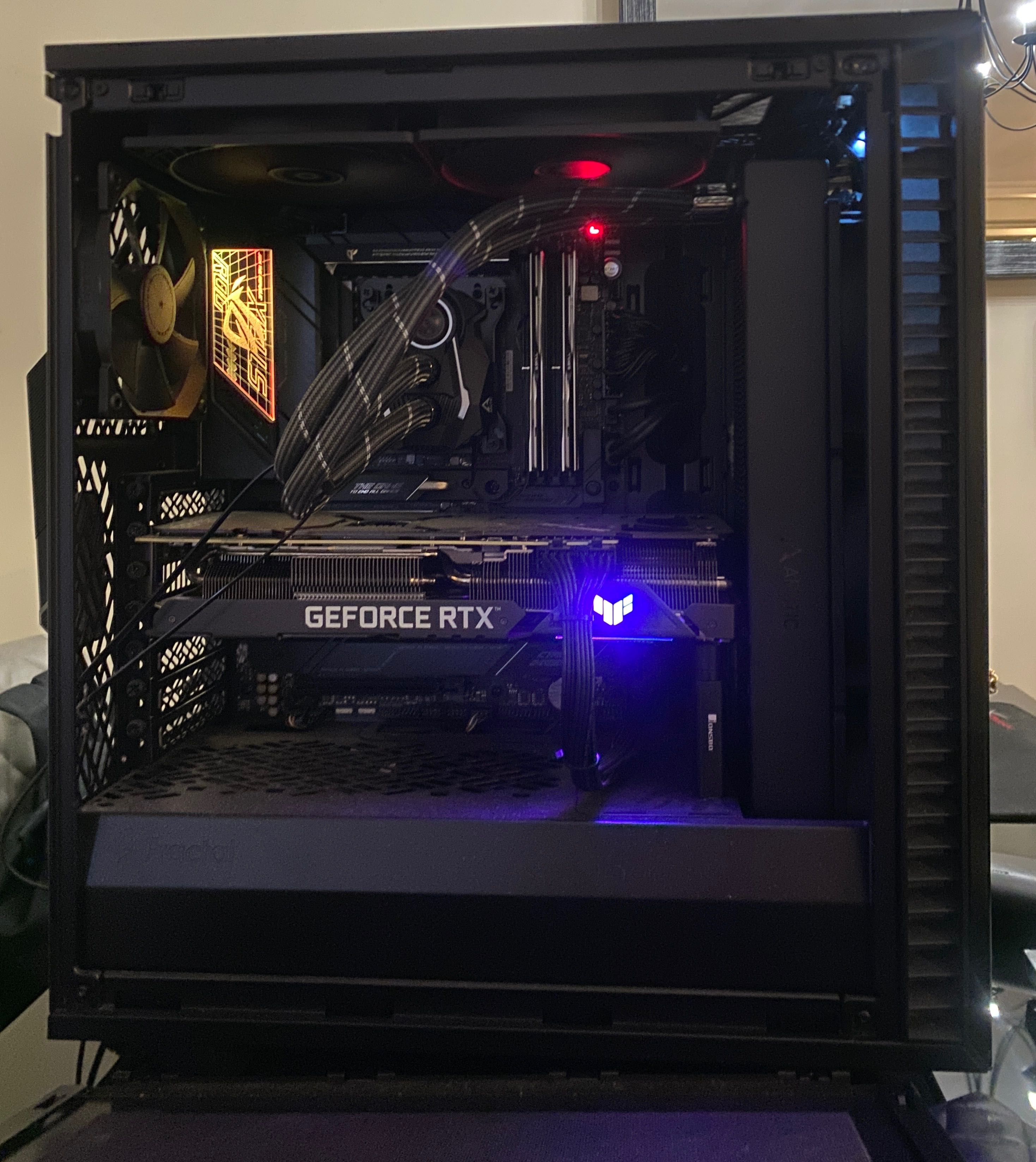 High-End  PC | AMD Ryzen 9 - Asus TUF 3080 RTX - RAM 32GB - Como Novo